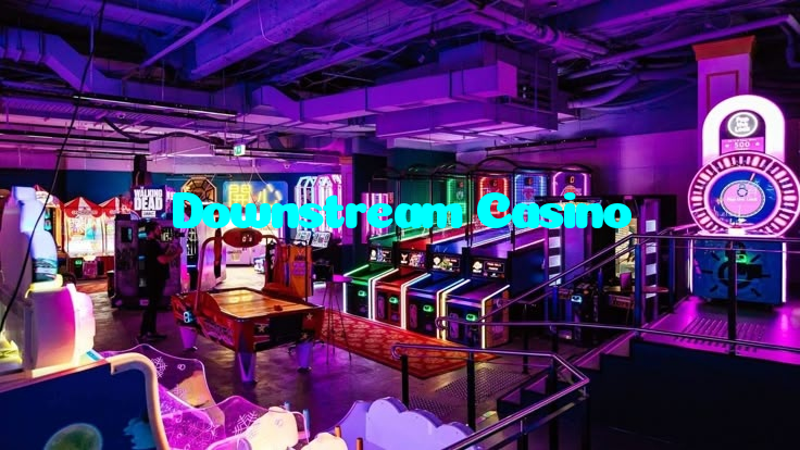 Downstream Casino casino presented on mobile device in Pakistan with slots and live games